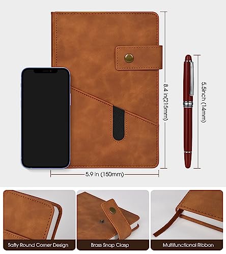 Lined Notebook with Pen