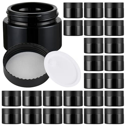 Glass Jars with Lids (24 Count)