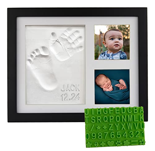 Baby Hand & Footprint Clay Keepsake Photo Frame Kit