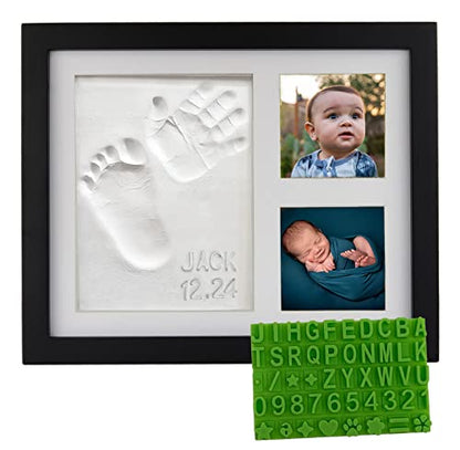 Baby Hand & Footprint Clay Keepsake Photo Frame Kit
