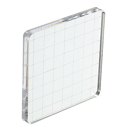 3" x 3" Acrylic Stamp Block
