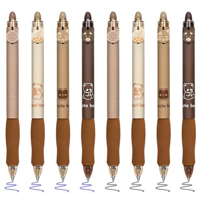 8Pcs Cute Erasable Pens (8 Count)
