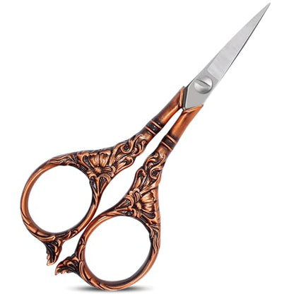 4.5Inch Vintage Crochet Embroidery Scissors Small Sharp Pointed