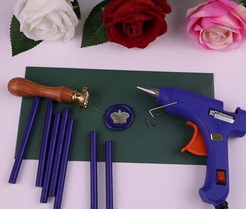 30 Pieces 7mm Sealing Wax Sticks for Glue Gun