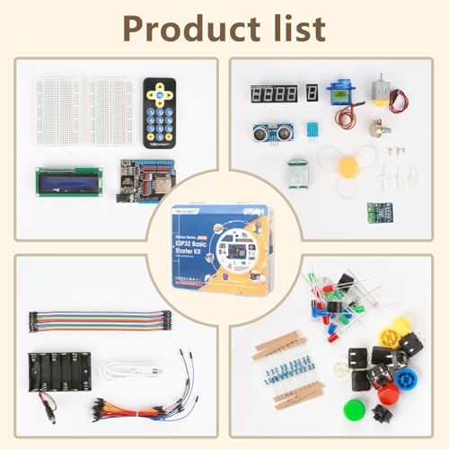 ESP32 Electronics Kit for Beginner (96 Count)