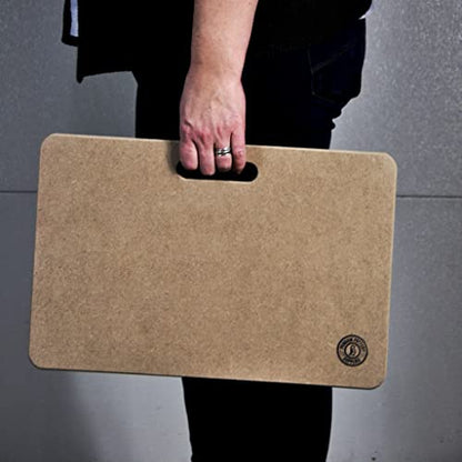 Portable Clay Wedging Board with Built