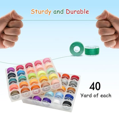 100pcs Sewing Thread kit (124 Count)