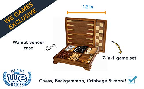 Walnut 7 Games (7 Count)
