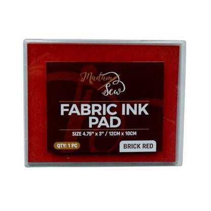 Permanent Fabric Ink Stamp Pad