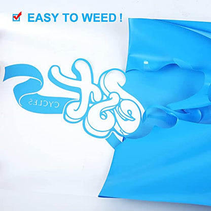 Lake Blue Heat Transfer Vinyl Rolls