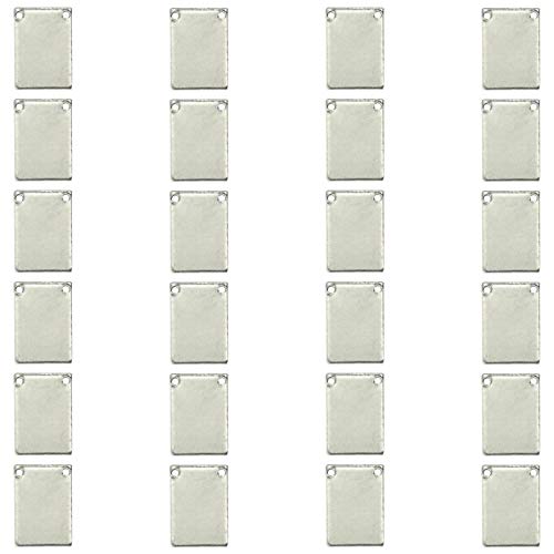 Premium Metal Stamping Rectangle Blanks for Metal Stamping and Jewelry Making