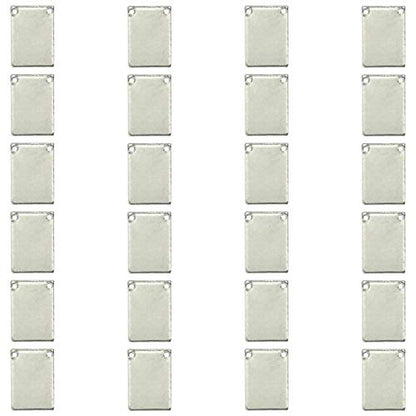 Premium Metal Stamping Rectangle Blanks for Metal Stamping and Jewelry Making
