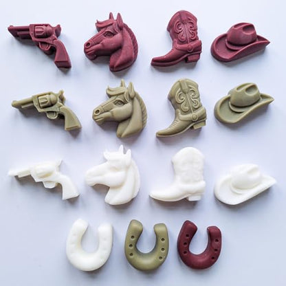 2 Pack Cowboy Chocolate Molds (2 Count)