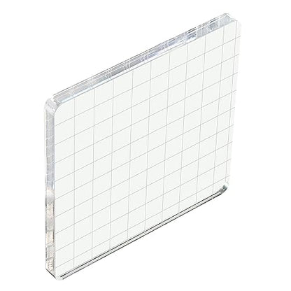 4" x 4" Acrylic Stamp Block