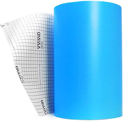 Blue Stencil Vinyl Masking Film with Anti