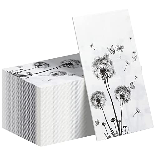100 Sheets Dandelion Guest Paper Hand Towels