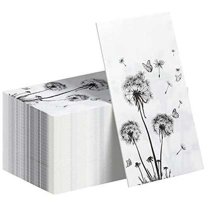 100 Sheets Dandelion Guest Paper Hand Towels