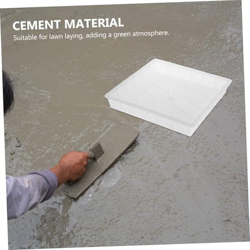 Reusable Concrete Pavement Mold for Garden Stepping Stones Plastic Diy Paver Mold for Pathways Patios and Courtyards Easy to Install and Maintain