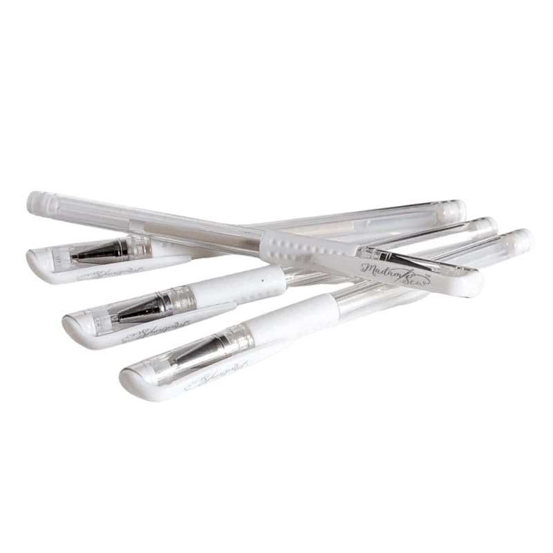 Heat Erasable White Fabric Marking Pen for Sewing and Quilting