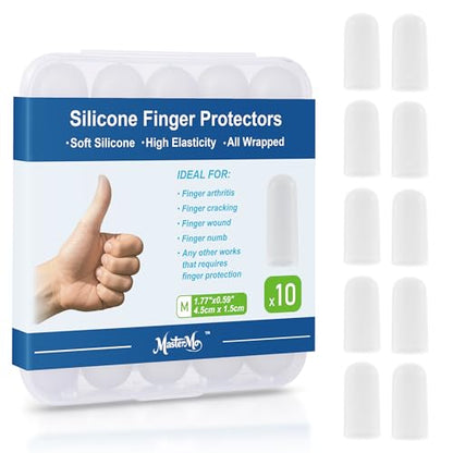 Gel Finger Cots Protectors (10 Count)