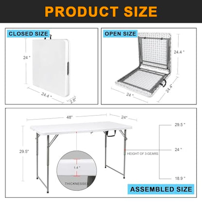 2 PCS 48" W x 24" D x 29.5" H (2 Count)