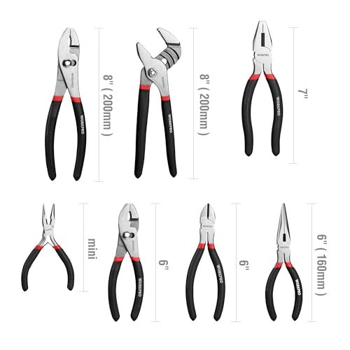7 piece Pliers Set