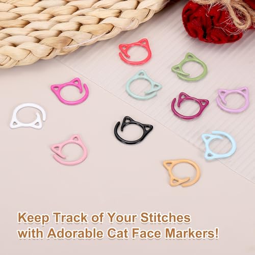 Cat Crochet Stitch Markers