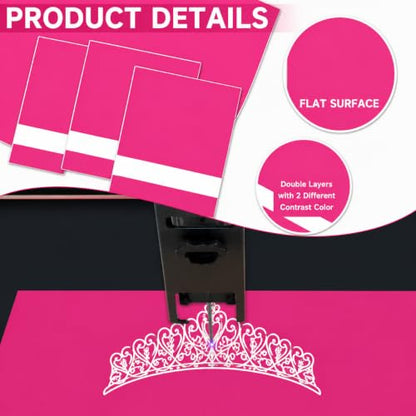 5PCS Laser Engraving Double Color ABS Plastic Sheet