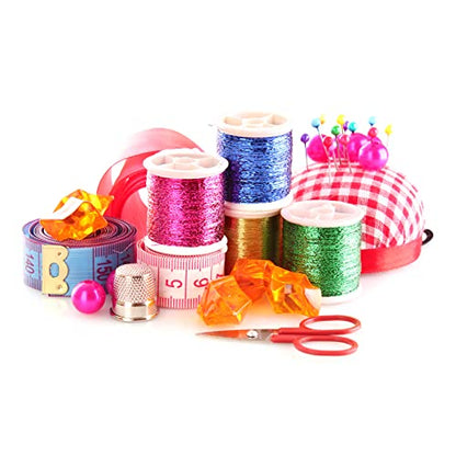 2pcs Pin Cushions Sewing Needle Cushion Needle Holder Pincushions with Magnetic Wooden Base for Sewing Quilting Needlework DIY Crafts