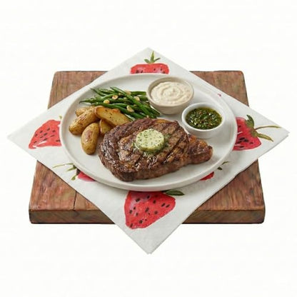 White Paper Luncheon Napkin (20 Count)