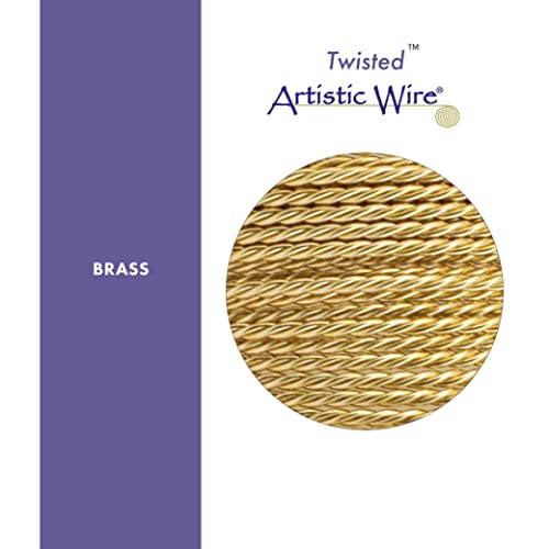 20 Gauge .81 mm Tarnish Resistant Brass Craft Wire