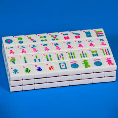 4 Layer Mahjong Tile Set Green 1.2