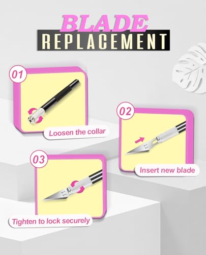 Precision Hobby Knife with 10 Extra #11 Blades