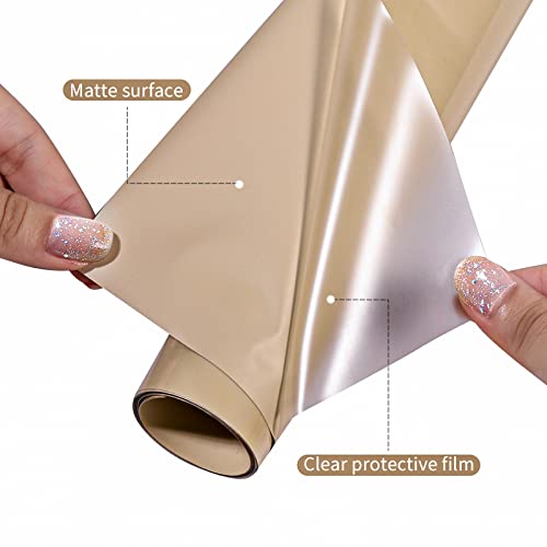 Camel Heat Transfer Vinyl Roll 12" x12ft Matte HTV Vinyl