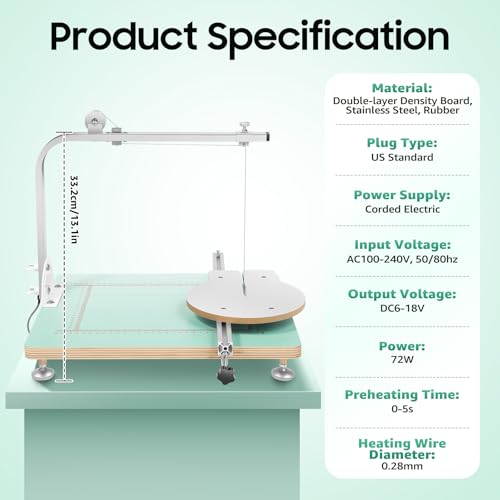 Tabletop Hot Wire Foam Cutter