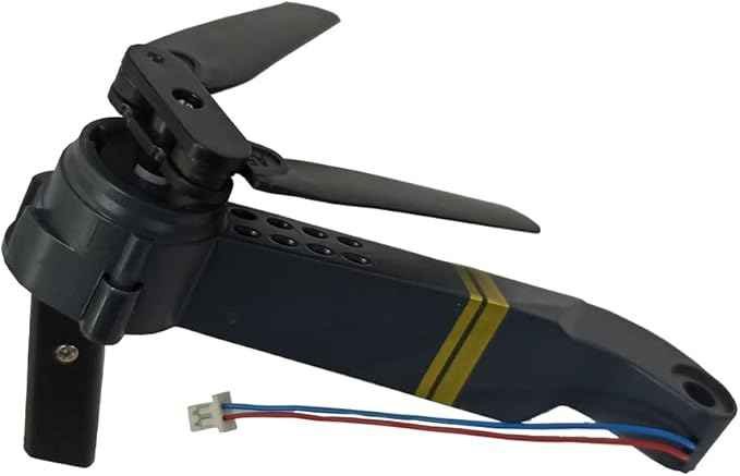 RC Quadcopter Spare Parts Axis Drone Arms with Propellers FPV Racing Drone Arms Comaptible with E58/L800/JY019/S168 RC Hobby, 4pcs Included