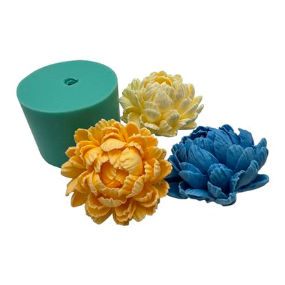 3D Blooming Chrysanthemum Silicone Mold for Crystal Epoxy Resin Flower