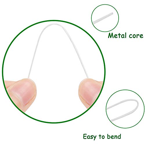 24 Gauge White Floral Wire Stem for Flower Arrangement Craft Supply