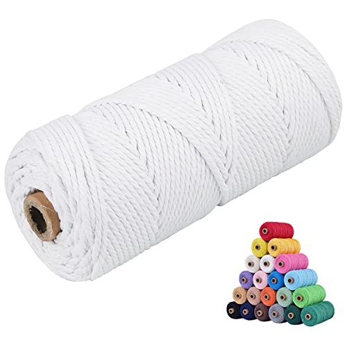 Macrame Cotton Cord 3mm x 109Yards (327 Foot)