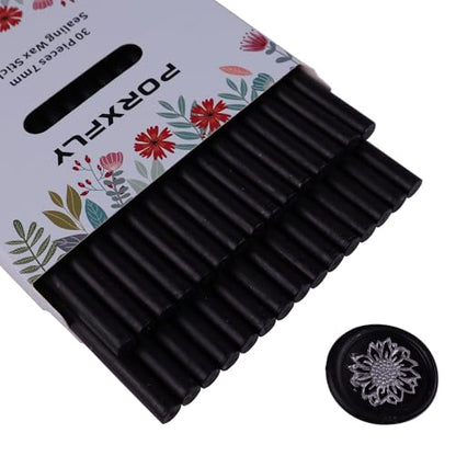 30 Pieces 7mm Sealing Wax Sticks for Glue Gun