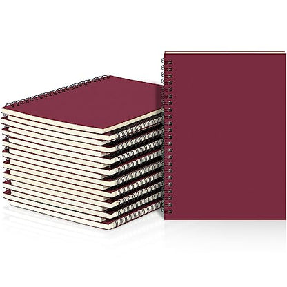 18 Pcs Spiral Notebooks