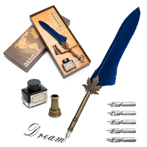 Quill Pen and Ink Set (8 Count)