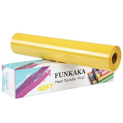 Yellow Heat Transfer Vinyl Rolls