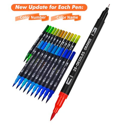 Dual Brush Pens (100 Count)