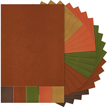 100 Sheets 5 Shades Cardstock Paper (100 Count)