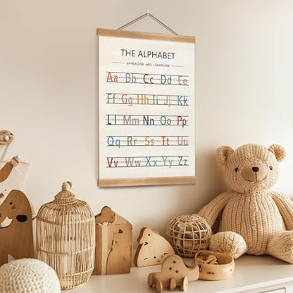 Alphabet Numbers Poster Set of 2 (2 Count)
