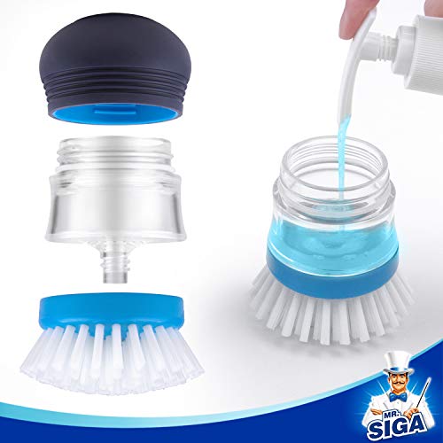 Soap Dispensing Palm Brush (2 Count)