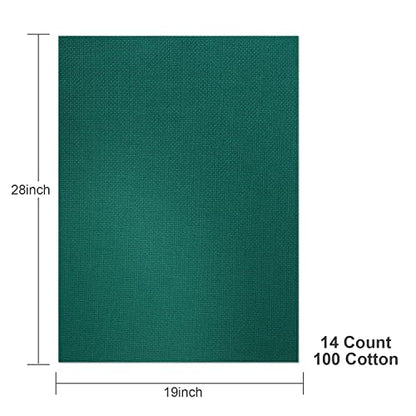 Aida Cloth 14 Count Cross Stitch Fabric (3.69 Sq Ft)