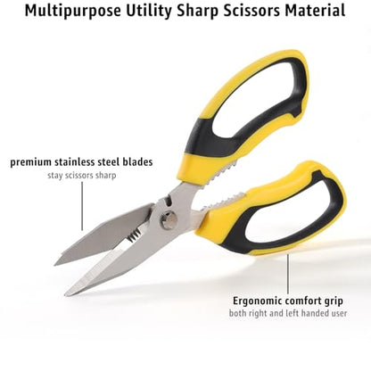 Utility Scissors All Purpose heavy duty 8