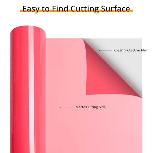 Red HTV Heat Transfer Vinyl (35 Foot)